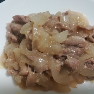 お酢がきいた豚肉のスタミナあん